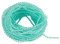 Ideen mit Herz Perlen-Band | Perlengirlande | Perlen: Ø 3mm | 10 m lang (mint | transparent)