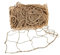Jute Ranknetz, Pflanzennetz mit großer Maschenweite für Gurken, Tomaten und Anderen Gemüsepflanzen, Rankhilfen für Kletterpflanzen (2m x 3m)
