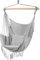 Gardlov Hängesessel Outdoor 97 x 130 cm Grau bis 120 kg - Schaukelsessel Outdoor und Innen - Hängeschaukel Perfekt für Haus, Garten oder Balkon 23671