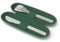 MONBENTO - MB Slim Nest Trio Messer grün – Besteck für Lunchbox mit Etui – ideal für Essen im Büro/Picknick – Gabel, Löffel, Messer wiederverwendbar aus Edelstahl
