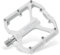 MZYRH Mountainbike Pedale, 9/16 3 Lager Fahrradpedale, rutschfeste leichte Aluminiumlegierung Fahrrad Plattform Pedale für Mountainbike, Rennrad (Weiß)