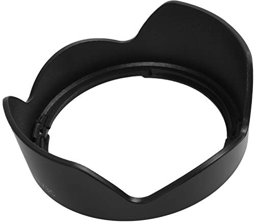 Asyduey EW-73C Bajonett-Gegenlichtblende für EF-S 10-18 Mm 1: 4,5-5,6 is STM, Schwarz