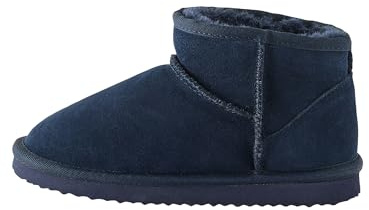 NEXT Jungen Standard Warmgefütterte Stiefelette aus Veloursleder