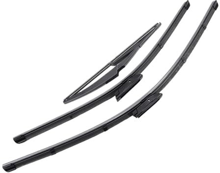 Scheibenwischer Vorne 3Pcs Für Dacia Für Sandero 2015-2019 Auto Vorne Hinten Fenster Wischer Windschutzscheibe Scheibenwischerblätter