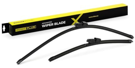 RIDEX PLUS Scheibenwischer Set Wischerblätter Satz mit Spoiler Vorne Länge 1: 700mm Länge 2: 450mm Flachbalkenwischblatt Kompatibel mit MERCEDES-BENZ V-Klasse W447 298W0181P