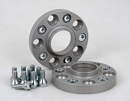 Spurverbreiterung Aluminium 2 Stück (20 mm pro Scheibe / 40 mm pro Achse) inkl. TÜV-Teilegutachten kompatibel mit MB MERCEDES-BENZ E-KLASSE Coupe (C238) (12/2016-)
