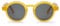 Mr. Boho Dalston Gafas de Sol, Amarillo (Honey), Única Unisex