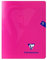 Clairefontaine 313741C Un Cahier Agrafé Mimesys Rose - 17x22 cm - 96 Pages Grands Carreaux - Papier Blanc 90 g - Couverture Polypro