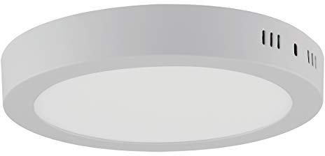 18w LED Deckenleuchte Panel Aufputz Oberputz Wandlampe Wandleuchte Deckenlampe Lampe Rund Ø 220mm Kaltweiss