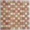 Marmo Mosaico Opaco Rosso Crema Beige 30 x 30 cm Pietra Naturale Piastrelle Rosso Verona M667