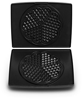 Set Backplatten herzförmige Waffeln Kompatibel mit alle FRITEL CW Geräten