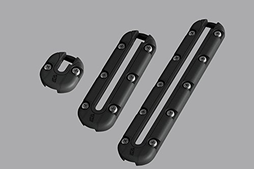 RAILBLAZA Unisex-Adult ND-177 EXPANDA TRAC MODULAR Kayak Track, Black, Standard