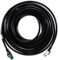 Good Connections® Premium Cat 6A Outdoor Patch Cable 10 m IP66 with Latch Protection 10 GIGABIT Copper Conductor/CU S/FTP PiMF 500 MHz for Outdoor Use, UV and Water Resistant Black