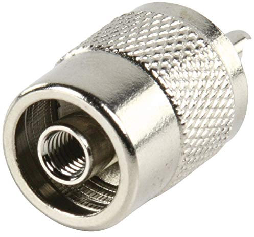 10 x Auline UHF Macho PL259 Twist On Soldadura Plug para Cable coaxial RG58 RG-58