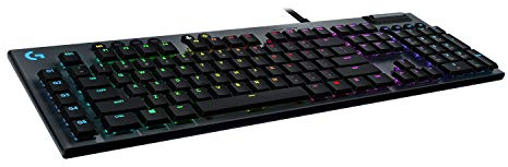 Logitech G815 LIGHTSPEED RGB Mechanical Gaming Keyboard. GL Tactile - US INTL - Keyboard