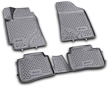 Element 3D Gummimatten Passgenaue Fußmatten KIA Cerato 2009-2013 4tlg