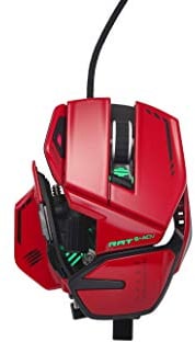 Mad Catz R.A.T. 8+ ADV Gaming Mouse (USB/rosso/20000dpi/11 pulsanti) - MR06DCINRD000-0
