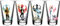 Star Wars Rebels Pint Glass Set - 16 oz. Glass Capacity - Set of 4 Glasses - Classic Shape
