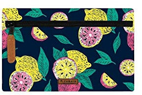 Cabaia Calle Serrano Large Bleu - Poche avant polyvalente antivol pour sacs à dos, Taille Large - Couleur Bleu foncé, bleu foncé