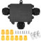 IP68 Waterproof Junction Box, 3-Way Outdoor Electrical Connectors, External Sleeve Protection Box, Cable Wire Connector for 3-8mm & 9-14m Waterproof Electrical Junction Boxes