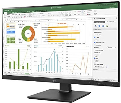 LG Electronics 24BN650 24 FHD-Display Panel IPS 1920 x 1080 schwarz, 24BN650Y-B, 24 Zoll