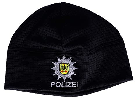 RescPol Funktionsmütze Bundespolizei schwarz