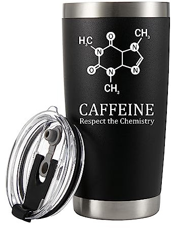 Panvola Vaso de acero inoxidable aislado al vacío con tapa extraíble y pajita, 20 onzas, color negro