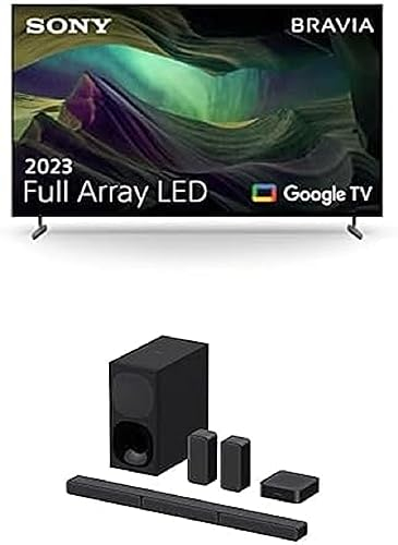 Sony BRAVIA | KD-75X85L | Full Array LED | 4K HDR | Google TV HT-S40R - 5.1.-Kanal-Soundbar, Schwarz