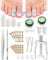 BLATOWN Ingrown Toenail Removal Kit, Ingrown Toenail Treatment, Ingrown Toenail Corrector Tools Come with Podiatry Toenail Braces, Ingrown Toenail Corrector Strips and Patch for Toe Pain Relief