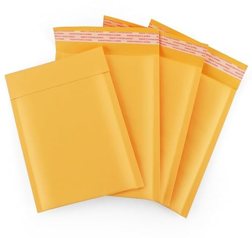 Versandtaschen,60 Stk Briefumschläge,für Briefumschläge A5,Versandtaschen A5,für Versandtaschen Warensendung,Briefumschläge Gepolstert für Small Business Packaging&Warensendung Umschlag