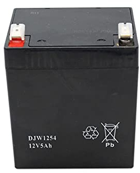 SECURA Batterie 12 V 5Ah compatible avec WOLF-Garten Scooter Mini 13A326EC650 Tracteur de pelouse