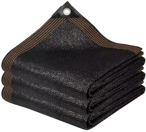 Red de sombreo para invernaderos, red de sombra con ojales, ligera y duradera, red de protección solar, para pérgola, jardín, bancal, huerto de verduras