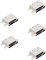 YINETTECH 5PCS Type C Prise de Charge Port USB C Femelle Prise de Charge Port Chargeur 4 Broches Connecteur Prise Jack Compatible avec Alcatel 1T 10 8092 Tablette