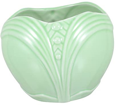 BESPORTBLE 1stück Keramischer Blumentopf Für Sukkulenten Und Bonsai Dekorativer Pflanzenbehälter Im Eleganten Design Für Innen Und Außenbereich Für Kleine Pflanzen Und Kräuter