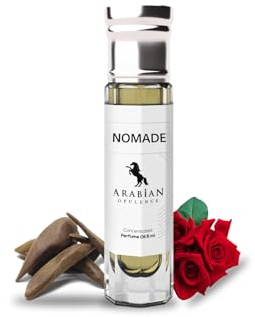 Arabian Opulence FR331 NOMAD Roll-on Parfümöl | Konzentriertes Duft-Körperöl | Lang anhaltendes, ölbasiertes Parfüm für Männer und Frauen | Reisegröße Alkoholfreie Soft-Parfümölflasche (6ml)