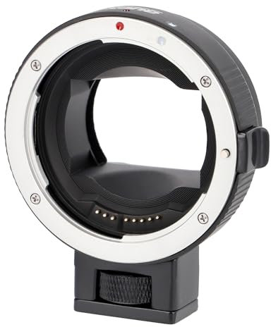 ayex Objektivadapter AF Autofokus Passend für Canon EF/EF-S-Objektiv auf Sony E-Mount-Kamera EF-NEX II