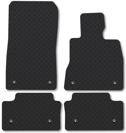 BMW 5 Series (2024+) [Touring] 3mm Rubber Car Mats | Tailored Fit Durable Floor Mats Full Coverage Protection Waterproof Accessories Easy Clean Anti Slip Made in the UK