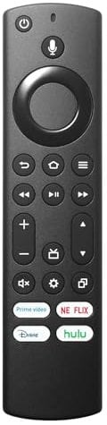 Voice Remote Control Replacement for Toshiba, Insignia, Pioneer Smart TVs,Compatible with Fire- Smart- TVs-Stick-Cube