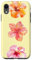 Coquette Girly Hibiscus Summer Hawaiian Butter Yellow Case for iPhone XR