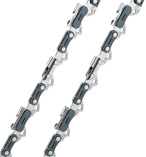 OSDUI 2 Catene per Motosega 12Pollici (30cm) 45 Maglie 3/8 1.1mm 043