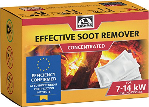 Hansa Creosote/Rußentferner Effektiver Schornsteinreiniger Konzentriert 7-14 kW Geräte