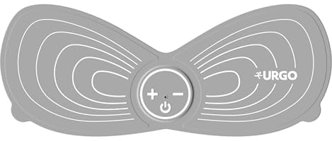 URGOGYN – Elektrotherapie-Pad gegen Regelschmerzen – Beckenschmerzen – Endometriose – klinisch geprüfte Technologie- sofortige Schmerzlinderung - wiederaufladbar – Ab der ersten Periode, Grau
