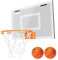 VirtuFit Pro Mini Basketballbrett mit 2 Bälle und Pumpe - Weiß - Basketballkorb
