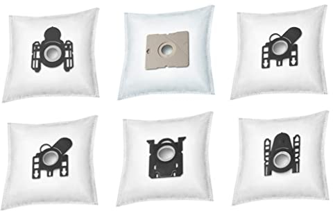 10x rs-products Staubsaugerbeutel passend für EDEKA zuhause E06 I E 06 Bosch Typ H und Krups 923 (SI2)