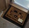 Shop4allsorts Caravan Doormat Home From Home Novelty Compact Mat Natural Coir PVC Backed Entrance Mat 36cm x 50cm