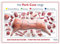 AIVYNA Schwein Schweinefleisch Diagramm Posterdrucke SchweinefleischstüCke Wand Bilder Fleisch Diagramm Leinwand GemäLde Metzgerei Bild FleischstüCke Kunstdrucke Esszimmer Dekor Rahmenlos 40×60cm