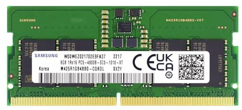 Samsung 8GB DDR5 4800 MHz PC5-38400 SODIMM Laptop Memory RAM (M425R1GB4BB0) OEM
