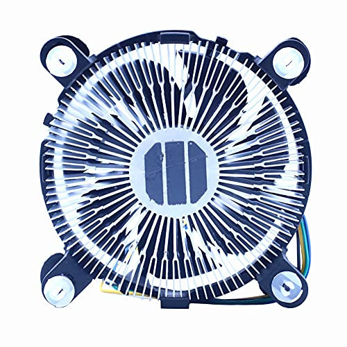 Kühlerlüfter Computer Gehäuse Kühler Mute CPU Kühler 4 Pin Leise Lüfter Kühlkörper Kühler LGA 1150 1151 1155 1156 Für I3 I5 I7 Xeon Serie Computergehäusekühler