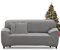 FIGOOO Sofabezug 4 Sitzer Stretch Sofabezüge mit Armlehnen Spandex Couchbezug Modern Anti-Rutsch Waschbar Sofa Protection Cover Schonbezug Couch(4-Sitzer,Grau)