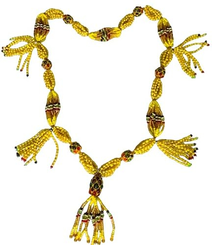 COLLAR DE MAZO DE OSHUN IBU KOLÉ. OCHUN. RELIGION YORUBA SANTERIA CUBANA. ORISHAS. OSHA. YORUBA CREATIONS